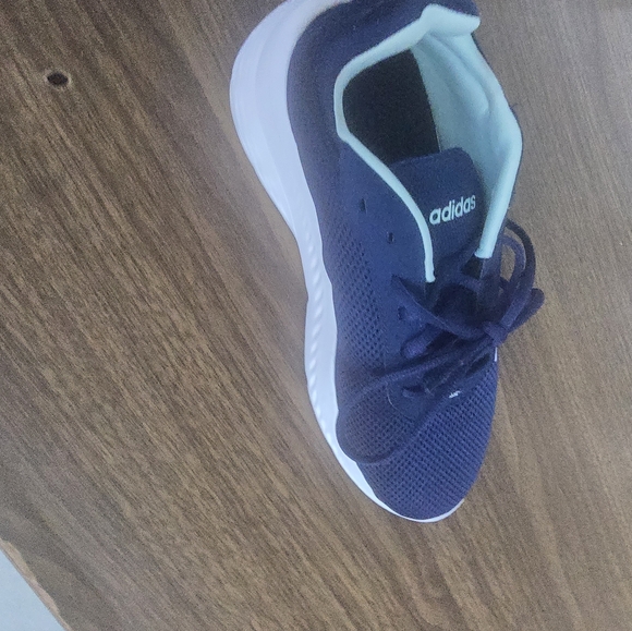 Adidas Woman Dark Blue and White Sneakers - Picture 5 of 9